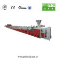 2014 wood plastic composite profile making machine